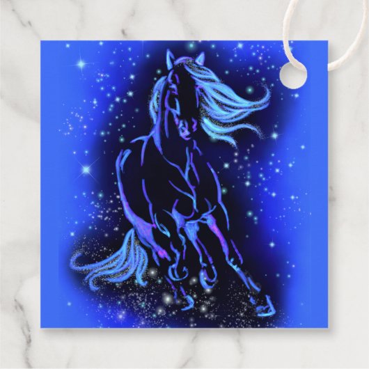 馬ギフトラベル フェイバータグ (裏面)