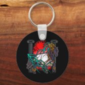 馬ギリシャ神話ゼウス古代の神々ライトニウマ科のー キーホルダー (正面)