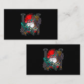 馬ギリシャ神話ゼウス古代の神々ライトニウマ科のー 名刺 (正面/裏面)