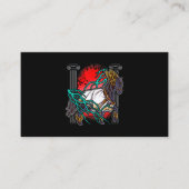 馬ギリシャ神話ゼウス古代の神々ライトニウマ科のー 名刺 (正面)