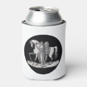 馬クラシックの横の天使威厳のある天使 缶クーラー (缶正面)