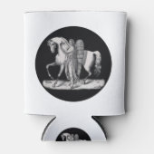 馬クラシックの横の天使威厳のある天使 缶クーラー (正面)