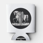 馬クラシックの横の天使威厳のある天使 缶クーラー (裏面)