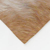 馬クリスマスミスタントウエステリアかわいいポニー フリースブランケット (角)