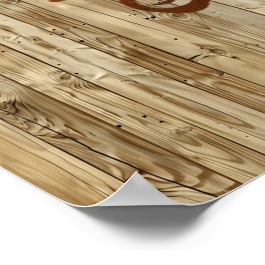 馬クールに乗る ポスター (角)