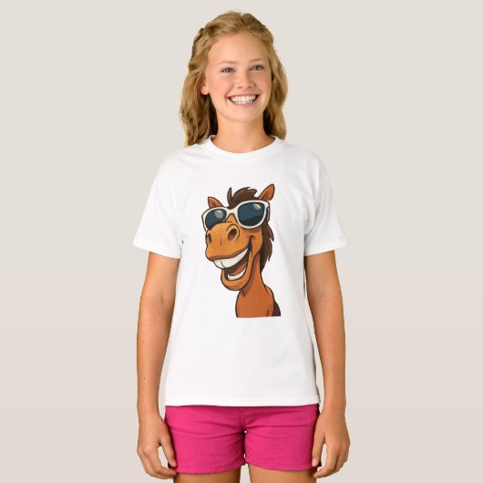 馬クールの陰 Tシャツ (正面フル)