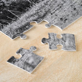 馬サドルの上にコーラルフェンスウェスタン ジグソーパズル (側面)