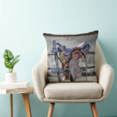 馬サドルオンコラルフェンスウェスタン装飾用クッション クッション (椅子)