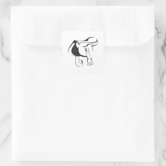 馬サドル2 スクエアシール (バッグ)