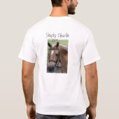 馬ショーのお母さん Tシャツ (裏面)