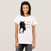 馬ショーのTシャツ Tシャツ (正面フル)