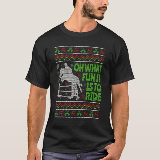 馬ショー馬術 Tシャツ (正面)