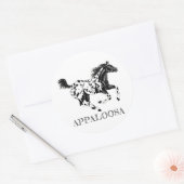 馬シール ラウンドシール (封筒)