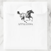 馬シール ラウンドシール (バッグ)