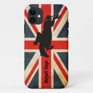 馬ジャンパー連合ジャック国旗のiPhoneケース iPhone 11 ケース