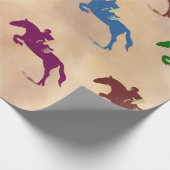 馬ジャンパー ラッピングペーパー (角)