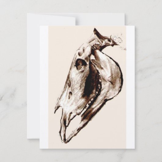 馬スカルヴィンテージスタイル シーズンカード (正面)