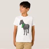 馬スカーフ Tシャツ (正面フル)