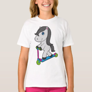 馬スクーター Tシャツ
