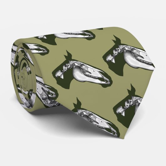 馬スケルトン ネクタイ (ロール)