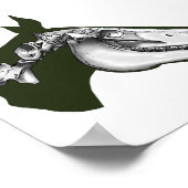 馬スケルトン ポスター (角)