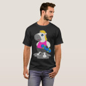 馬スケーター スケートボード スポーツ Tシャツ (正面フル)