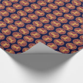 馬スタイリッシュ中国のの年 ラッピングペーパー (角)