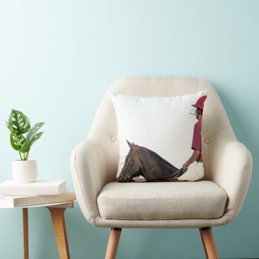 馬スポーツの クッション (椅子)