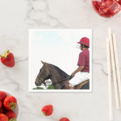 馬スポーツの スタンダードカクテルナプキン (インサイチュ)