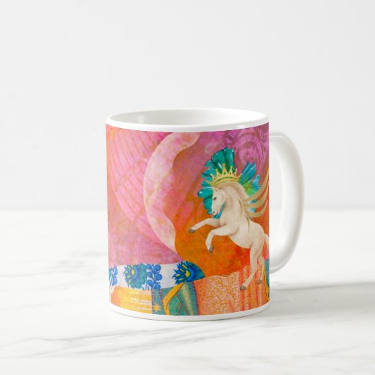 馬セラミック製マグカップ コーヒーマグカップ (正面右)