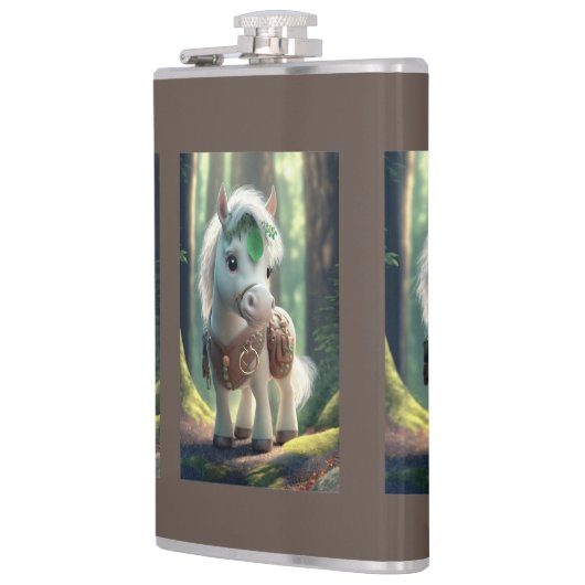 馬タンブラー フラスク (左)