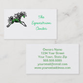 馬デザインカスタマイズ名刺 名刺 (正面/裏面)