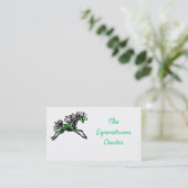 馬デザインカスタマイズ名刺 名刺 (スタンド正面)