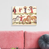 馬トレーナー キャンバスプリント (インサイチュ (リビング))