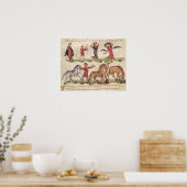 馬トレーナー ポスター (キッチン)