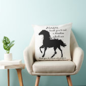 馬トーテム動物の霊ガイド知恵またはアドバイス クッション (椅子)