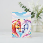 馬ハート ポストカード (スタンド正面)