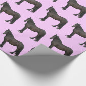 馬パターン ラッピングペーパー (角)