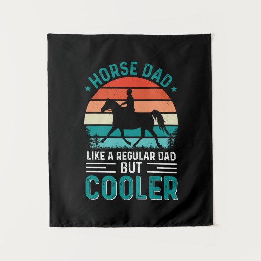 馬パパ タペストリー (正面)
