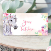 馬パーティー折り畳み座席表