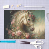 馬ビクトリアン頭 薄葉紙 (クラフト)