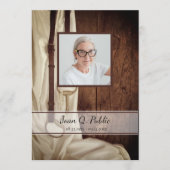 馬ビットサテンウェスタン葬儀記念碑 プログラム (正面)