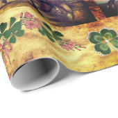 馬ファインアート絵画、馬靴パーチメント ラッピングペーパー (ロールコーナー)