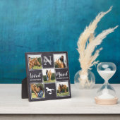 馬ペット記念写真コラージュ フォトプラーク (インサイチュ)