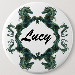 馬ボタンのバッジ 缶バッジ