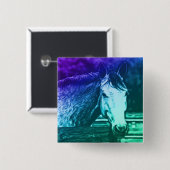 馬ボタン 缶バッジ (正面&裏面)