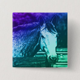 馬ボタン 缶バッジ