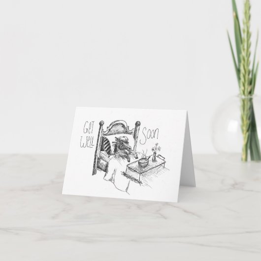 馬ポニーすぐにカードを取得 サンキューカード (正面)