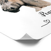 馬ポニーウォールアートポスター ポスター (角)