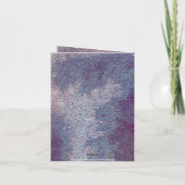 馬ポートレート写真動物ノートカード ノートカード (裏面)